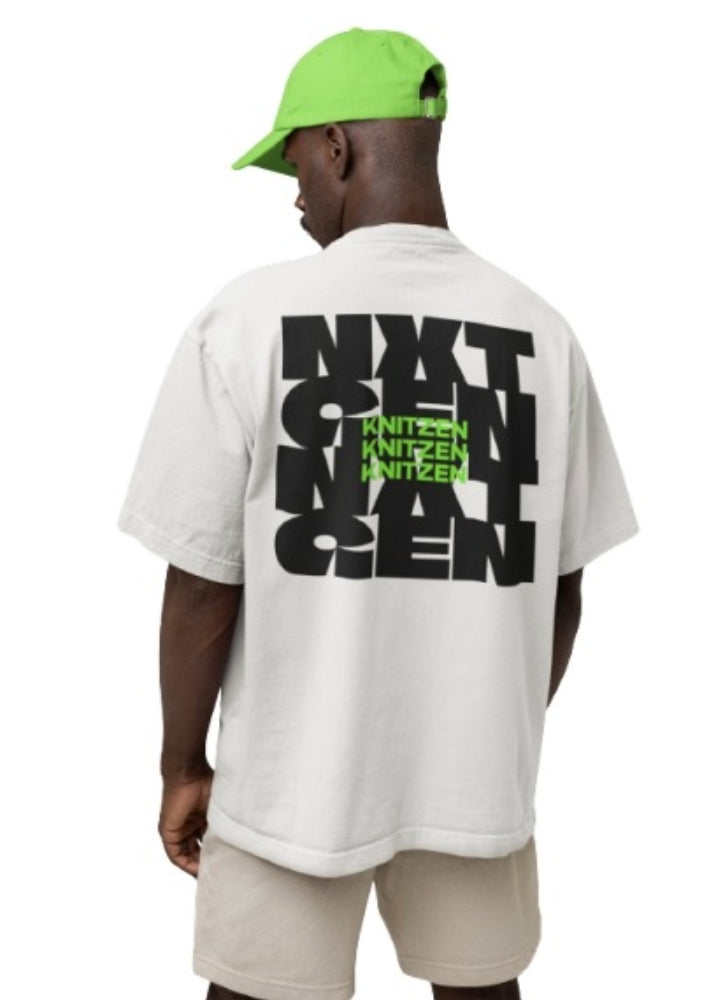 White Oversized Tshirt -  NXT Generation