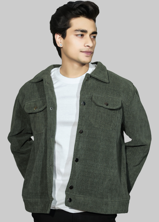 Premium Green Bonded Jacket