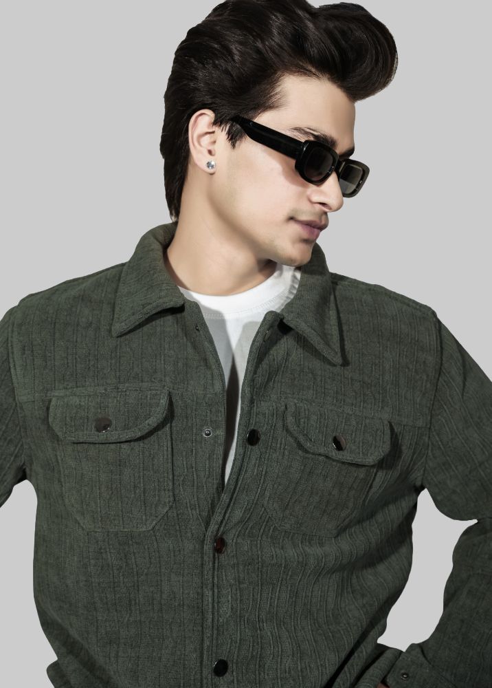 Premium Green Bonded Jacket