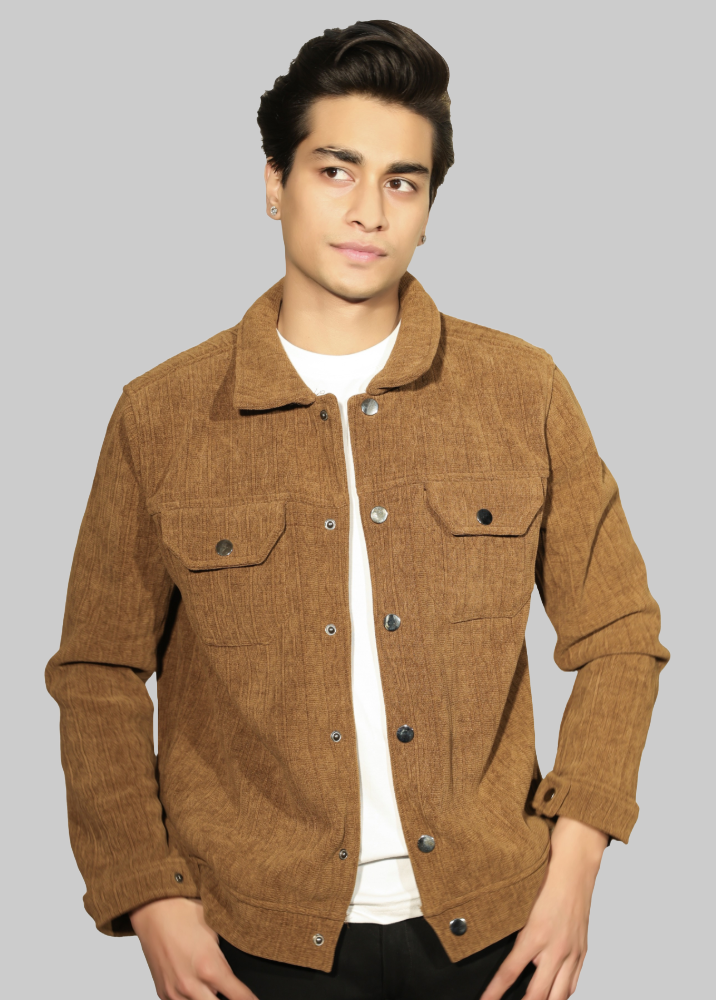 Premium Brown Bonded Jacket