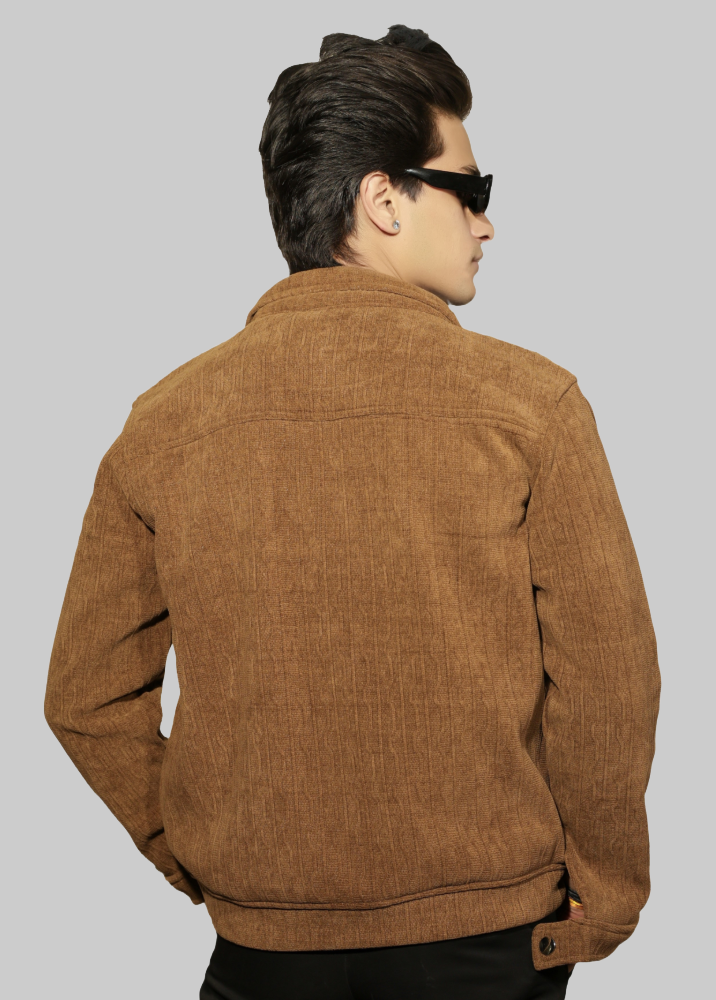 Premium Brown Bonded Jacket