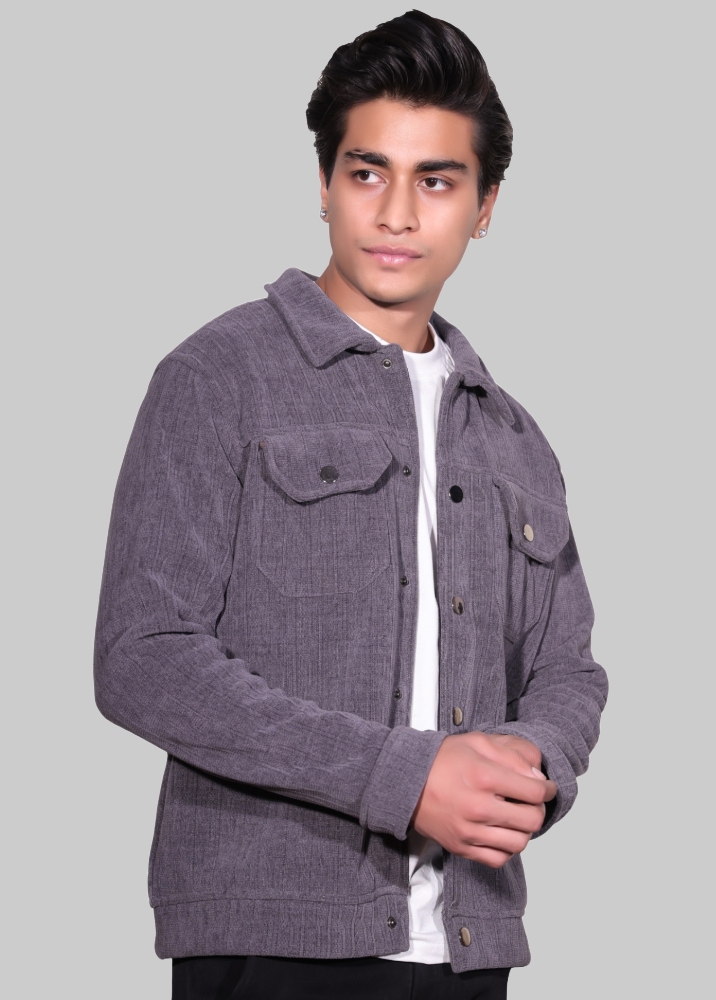 Premium Grey Bonded Jacket