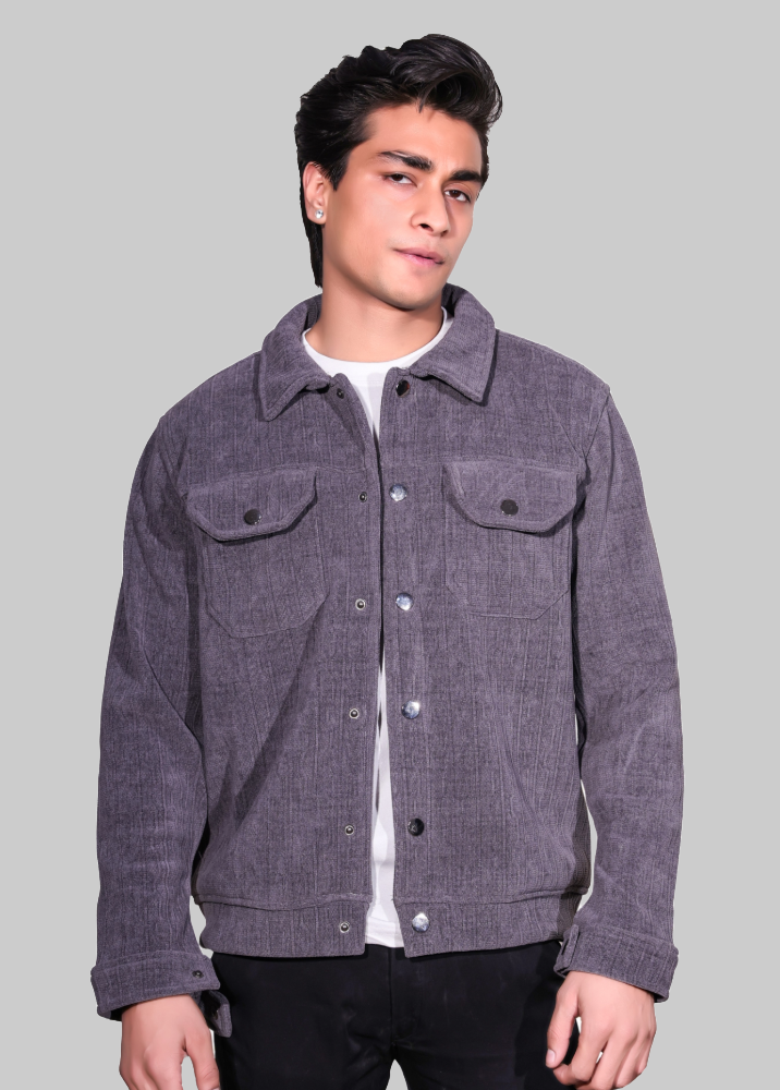 Premium Grey Bonded Jacket