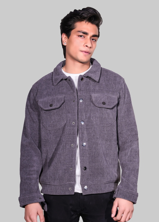 Premium Grey Bonded Jacket