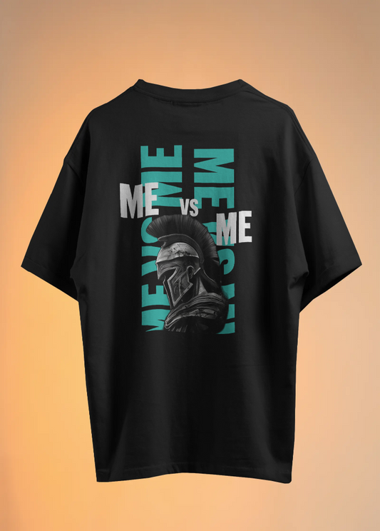 Black Oversized Tshirt -  Me Vs Me
