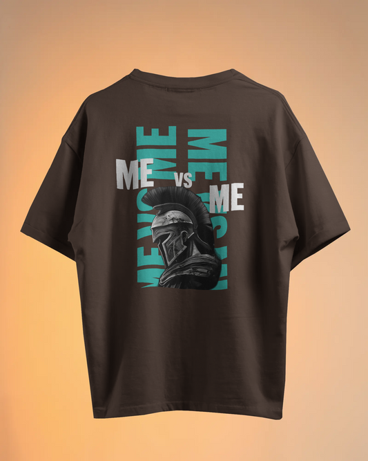 Brown Oversized Tshirt -  Me Vs Me
